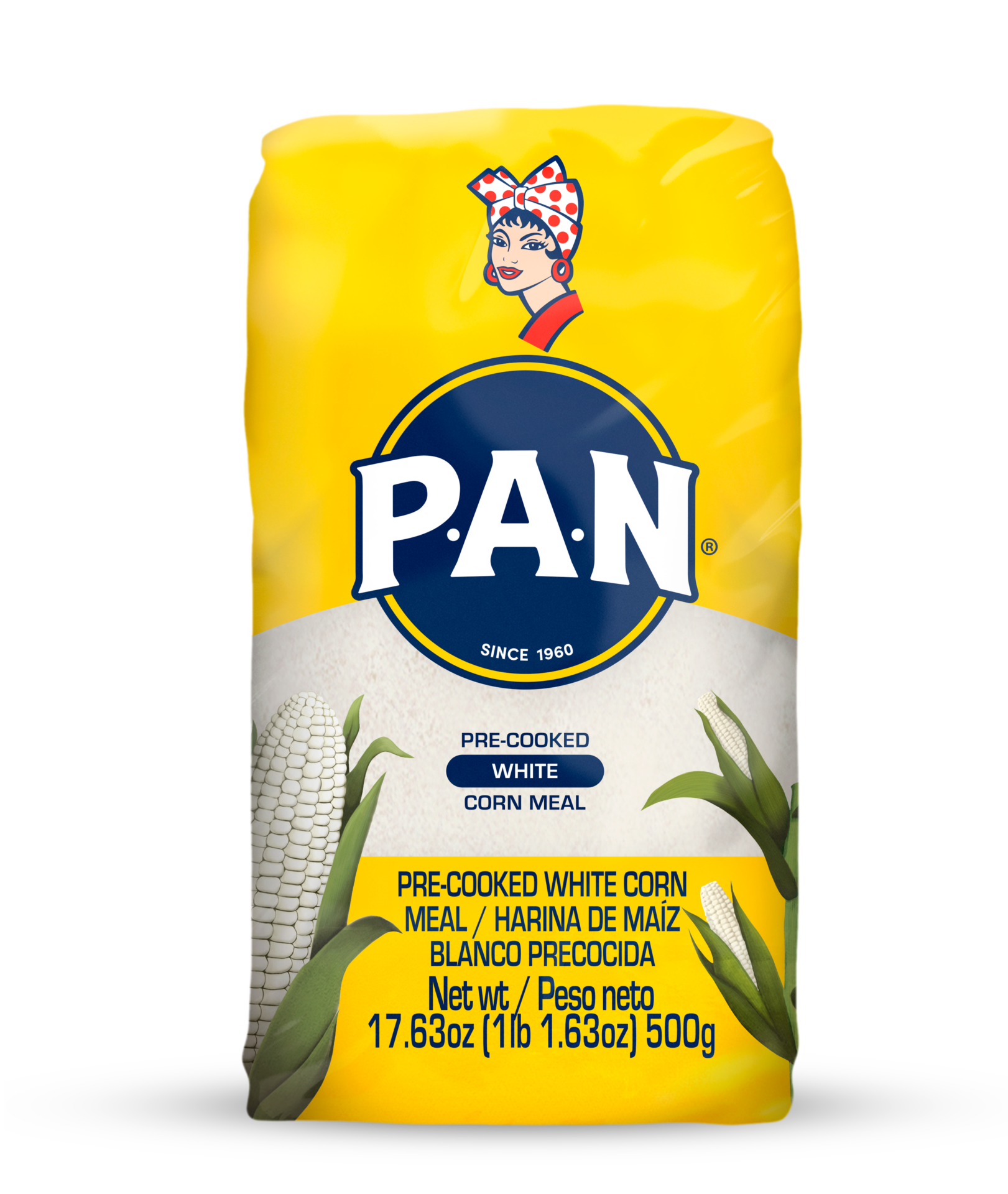 HARINA PRECOCIDA DE MAÍZ BLANCO P.A.N. 500 g