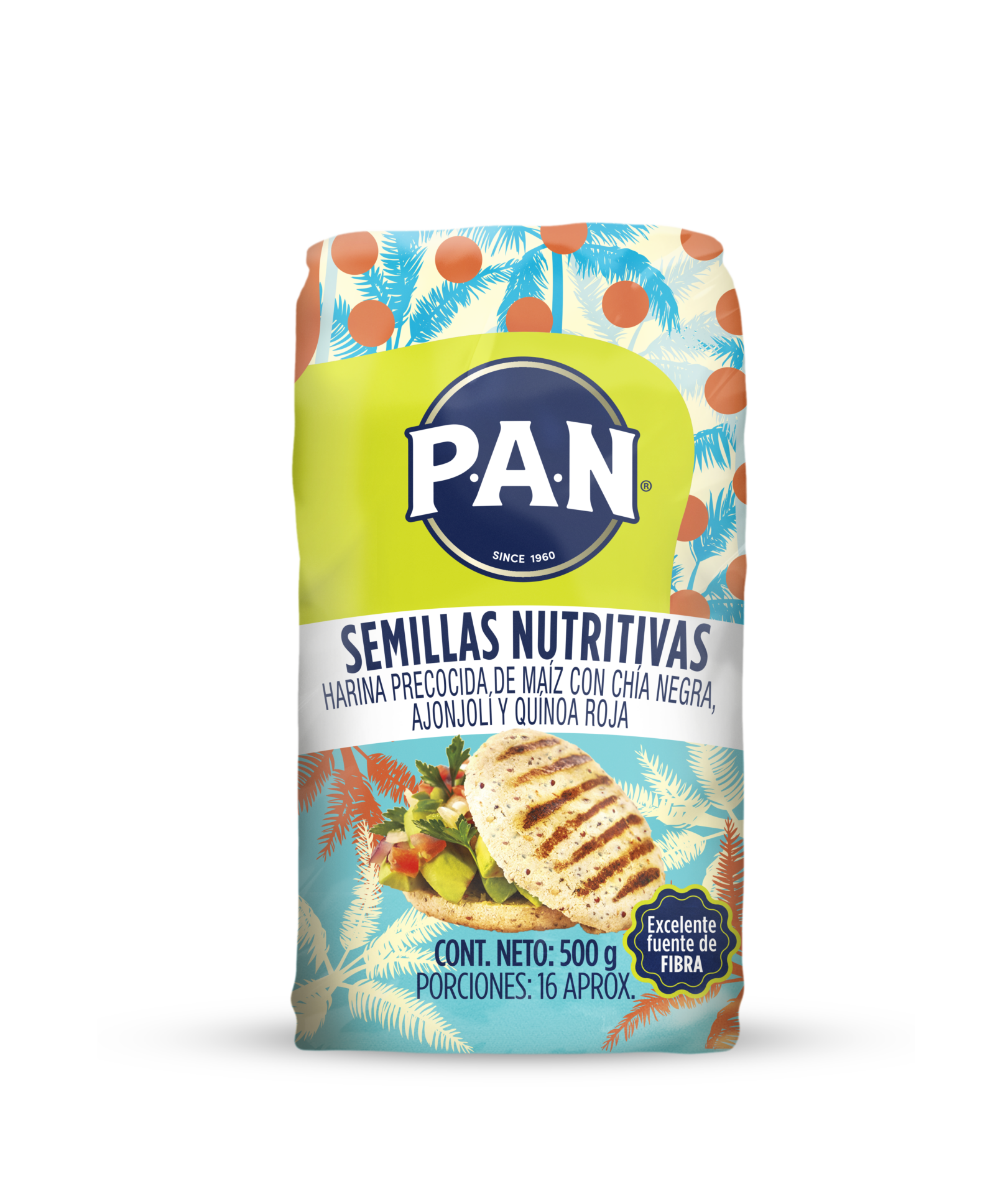 MEZCLA DE SEMILLAS NUTRITIVAS P.A.N. 500 G